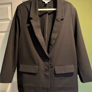 Old Navy Black Single-Breasted Women's Blazer